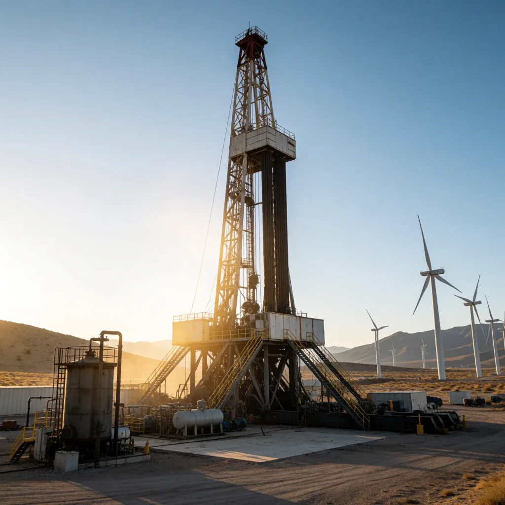 Maquinaria pesada en sector energético